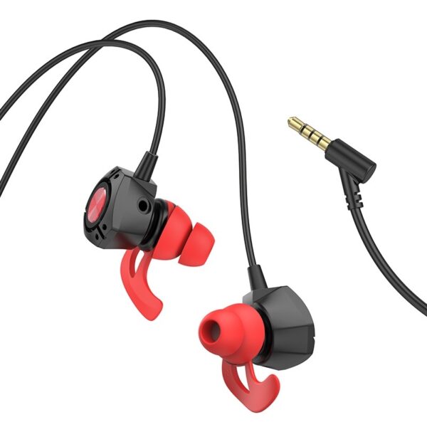 Borofone BM81 In-ear Handsfree με Βύσμα 3.5mm Μαύρο