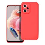 Xiaomi Redmi Note 12 5G Θήκη Σιλικόνης Κόκκινο Soft Touch Silicone Rubber Soft Red