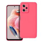 Xiaomi Redmi Note 12 5G Θήκη Σιλικόνης Φούξια Soft Touch Silicone Rubber Soft Fuchsia