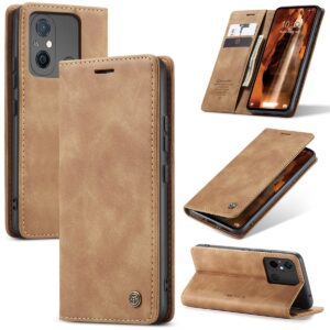 Xiaomi Redmi 12C Θήκη Βιβλίο Καφέ CaseMe 013 Multifunctional Horizontal Flip Phone Case Brown