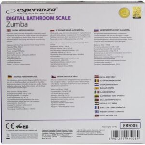Esperanza EBS005 Ψηφιακή Ζυγαριά σε χρώμα Λευκό Zumba