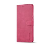 Xiaomi Redmi 12C Θήκη Βιβλίο Φούξια LC.IMEEKE Calf Texture Phone Case Fuchsia