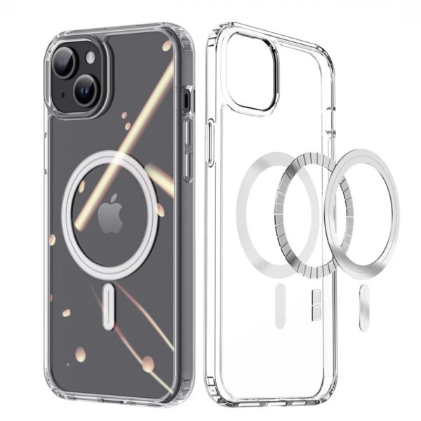 iPhone 15 Plus Θήκη Διάφανη Dux Ducis Clin Magnetic Case Compatible with MagSafe Τransparent