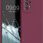 Samsung Galaxy A53 5G Θήκη Σιλικόνης Μπορντό Soft Touch Silicone Rubber Soft Case Bordeaux