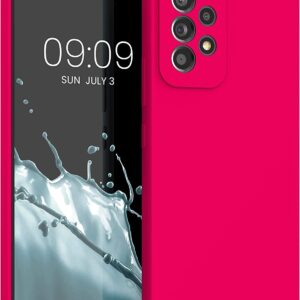 Samsung Galaxy A53 5G Θήκη Σιλικόνης Φούξια Soft Touch Silicone Rubber Soft Case Fuchsia