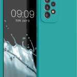 Samsung Galaxy A53 5G Θήκη Σιλικόνης Τιρκουάζ Soft Touch Silicone Rubber Soft Case Turquoise