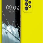 Samsung Galaxy A53 5G Θήκη Σιλικόνης Κίτρινο Soft Touch Silicone Rubber Soft Case Yellow