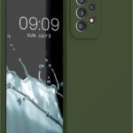 Samsung Galaxy A53 5G Θήκη Σιλικόνης Πράσινη Soft Touch Silicone Rubber Soft Case Green