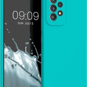 Samsung Galaxy A53 5G Θήκη Σιλικόνης Βεραμάν Soft Touch Silicone Rubber Soft Case Mint