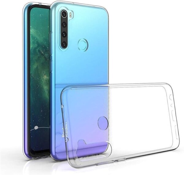 Xiaomi Redmi Note 8 / Note 8 2021 Θήκη Σιλικόνης Διάφανη TPU Silicone Case 1.5mm Transparent