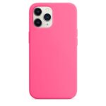 iPhone 11 Pro Θήκη Σιλικόνης Φούξια Soft Touch Silicone Rubber Soft Case Fuchsia