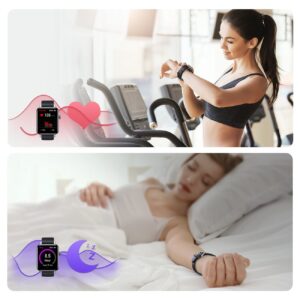 Joyroom JR-FT5 Smartwatch με Παλμογράφο (Μαύρο)