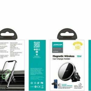 Joyroom Charger 15W MagSafe Βάση Κινητού Αυτοκινήτου με Μαγνήτη και Ασύρματη Φόρτιση