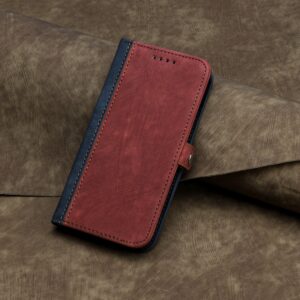 Xiaomi Poco C65 / Xiaomi Redmi 13C 4G Θήκη Βιβλίο Κόκκινο Side Buckle Double Fold Hand Strap Phone Case Red