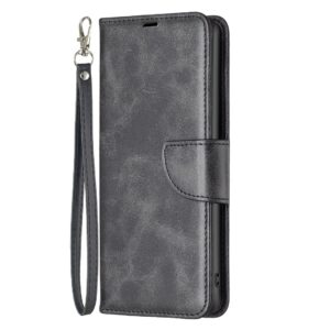 Xiaomi Poco C65 / Xiaomi Redmi 13C 4G Βιβλίο Μαύρο Retro Lambskin Texture Pure Color Horizontal Flip Case Black