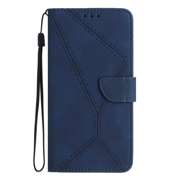 Xiaomi 13 Lite 5G Θήκη Βιβλίο Μπλε Stitching Embossed Phone Case Blue