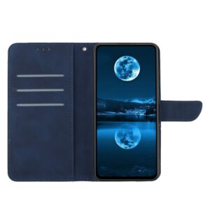 Xiaomi 13 Lite 5G Θήκη Βιβλίο Μπλε Stitching Embossed Phone Case Blue