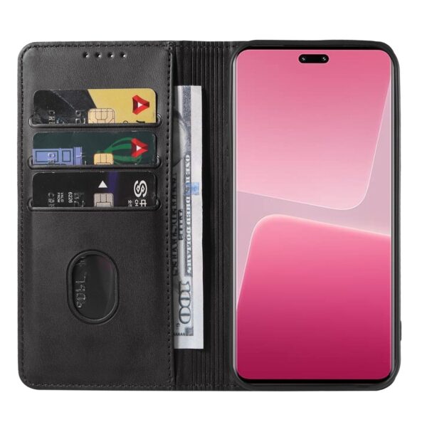 Xiaomi 13 Lite 5G Θήκη Βιβλίο Μαύρο Magnetic Closure Phone Case Black