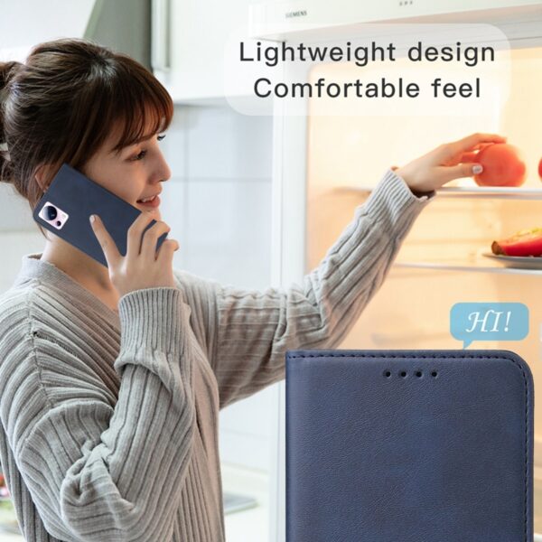 Xiaomi 13 Lite 5G Θήκη Βιβλίο Μπλε Magnetic Closure Phone Case Blue