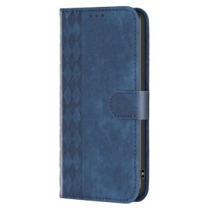 Xiaomi 13 Lite 5G Θήκη Βιβλίο Μπλε Plaid Embossed Phone Case Blue