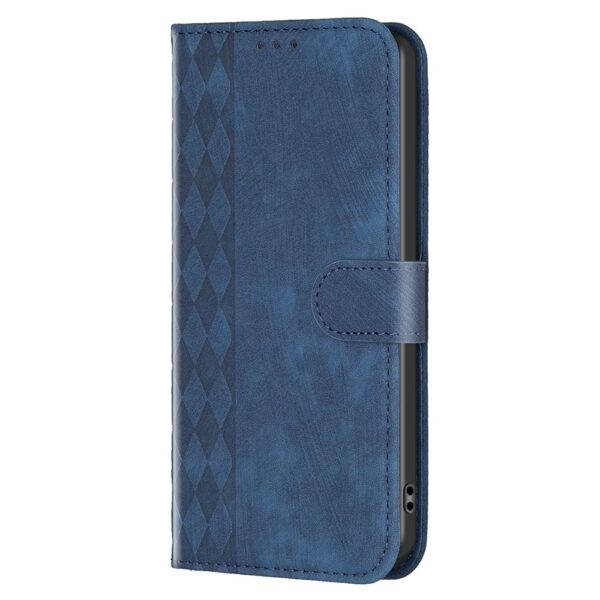 Xiaomi 13 Lite 5G Θήκη Βιβλίο Μπλε Plaid Embossed Phone Case Blue