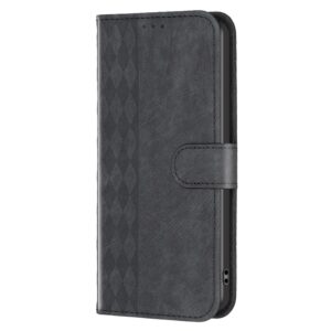 Xiaomi 13 Lite 5G Θήκη Βιβλίο Μαύρο Plaid Embossed Phone Case Black