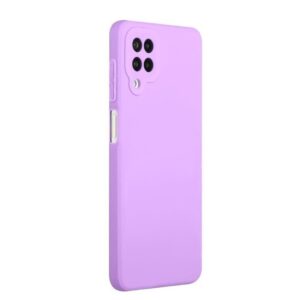 Forcell Samsung Galaxy A42 Soft Touch Θήκη Σιλικόνης - Purple
