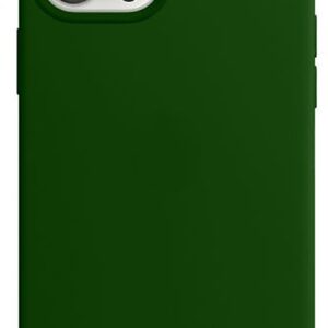 Forcell iPhone 12 Pro Max Soft Touch Θήκη Σιλικόνης - Green