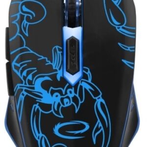 Esperanza Ποντίκι Ενσύρματο MX203 Scorpio Black EGM203G