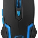 Esperanza Ποντίκι Ενσύρματο MX205 Fighter Black EGM205G