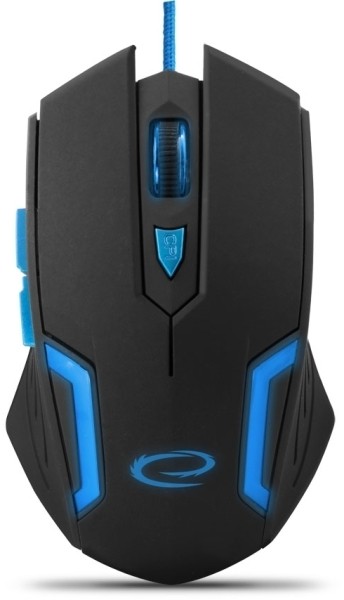 Esperanza Ποντίκι Ενσύρματο MX205 Fighter Black EGM205G