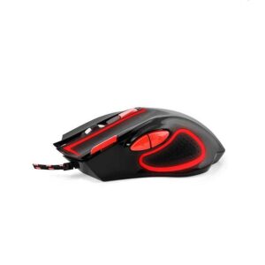 Esperanza Ενσύρματο Οπτικό Ποντίκι 7D Gaming USB MX401 Hawk EGM401KR Black - Red (5901299925416)