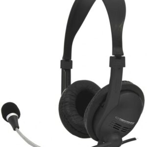Esperanza Presto EH115 Stereo Ακουστικά με Ενσωματωμένο Μικρόφωνο – Μαύρο 3.5mm Jack