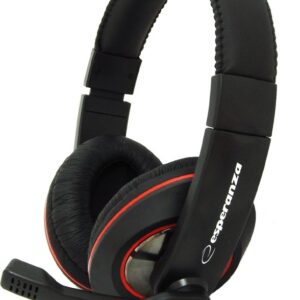 Esperanza Sonata Over Ear Gaming Headset με σύνδεση 2x3.5mm