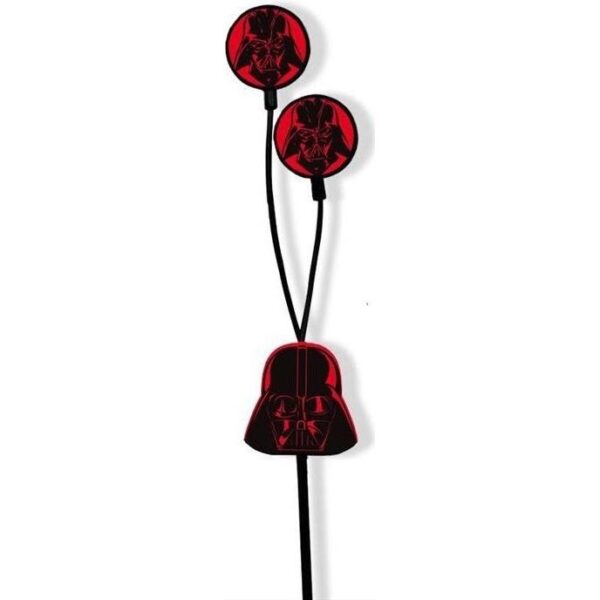 Handsfree Ακουστικά Disney Darth Vader Head In-ear με Βύσμα 3.5mm Μαύρο Handsfree Ακουστικά Disney Darth Vader Head In-ear με Βύσμα 3.5mm Μαύρο
