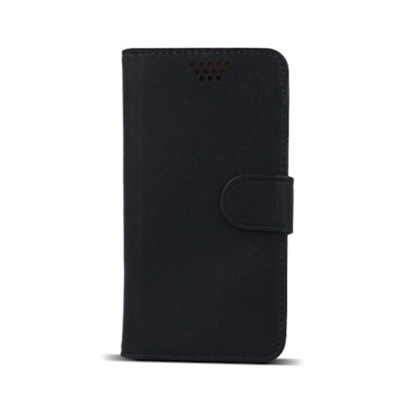 4.7'' - 5.3'' Universal Θήκη Βιβλίο Μαύρο Rotating Book Case Black 4.7'' - 5.3'' Universal Θήκη Βιβλίο Μαύρο Rotating Book Case Black