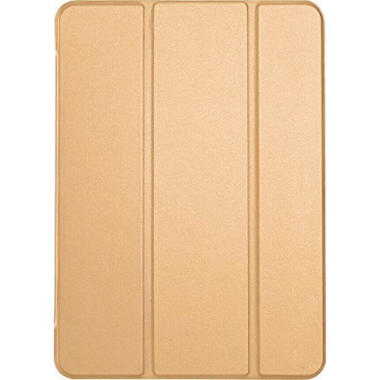 Θήκη Lenovo M10 FHD REL TB-X605FC Χρυσό Custer Pattern Pure Color Horizontal Flip Case Gold