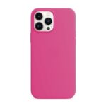 Forcell iPhone 13 Pro Max Soft Touch Θήκη Σιλικόνης - Fuchsia