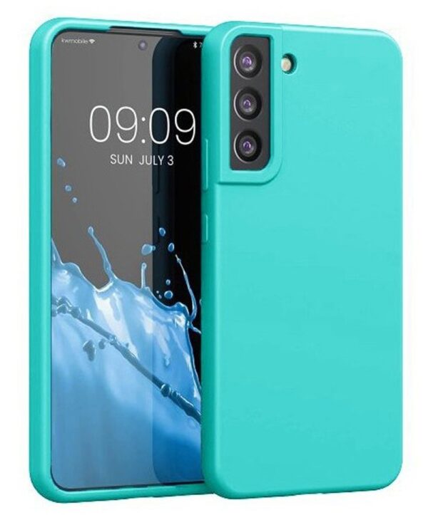 Forcell Samsung Galaxy S22 Plus 5G Soft Touch Θήκη Σιλικόνης - Mint