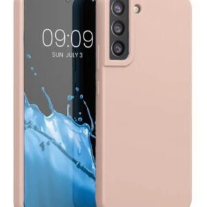 Forcell Samsung Galaxy S22 Plus 5G Soft Touch Θήκη Σιλικόνης - Beige