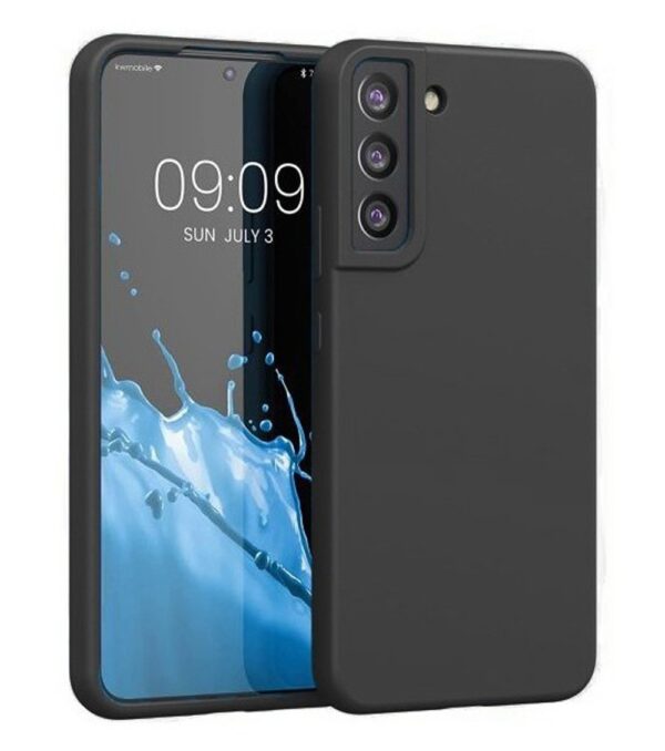 Forcell Samsung Galaxy S22 Plus 5G Soft Touch Θήκη Σιλικόνης - Black