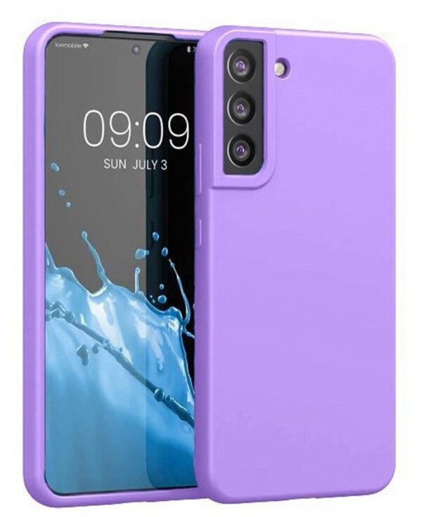Forcell Samsung Galaxy S22 Plus 5G Soft Touch Θήκη Σιλικόνης - Purple