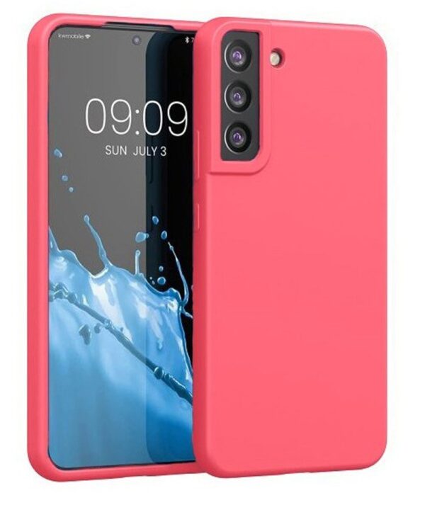 Forcell Samsung Galaxy S22 Plus 5G Soft Touch Θήκη Σιλικόνης - Fuchsia