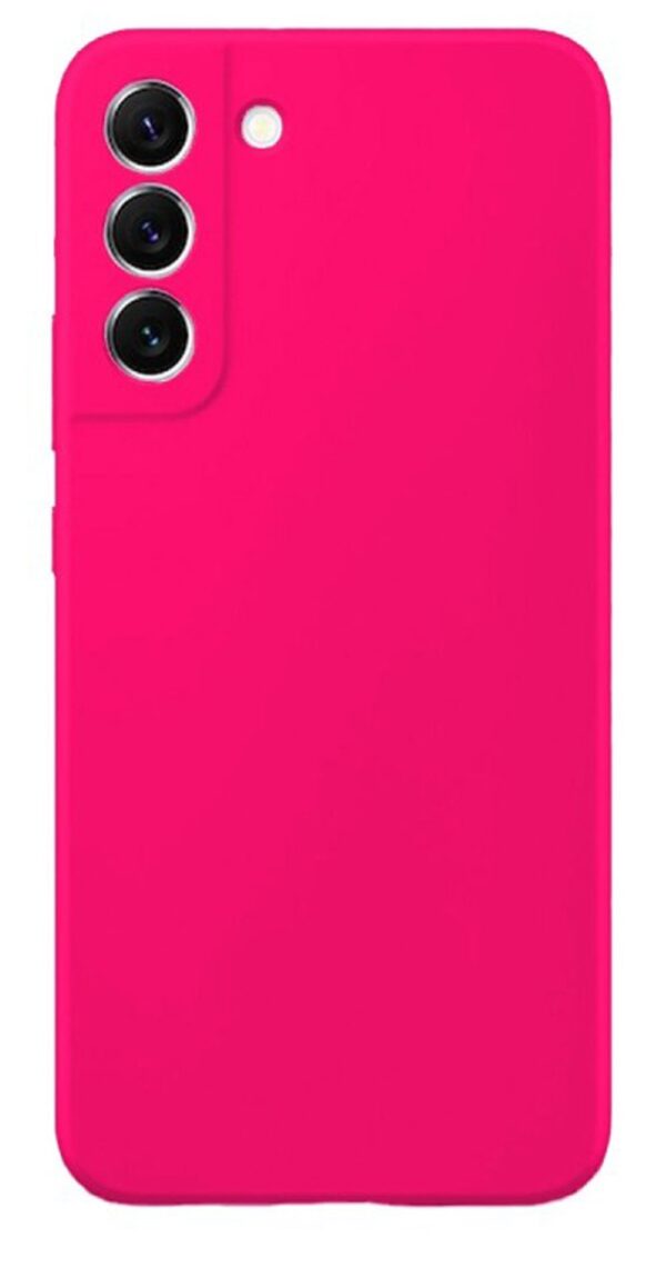 Forcell Samsung Galaxy S22 Plus 5G Soft Touch Θήκη Σιλικόνης - Fuchsia