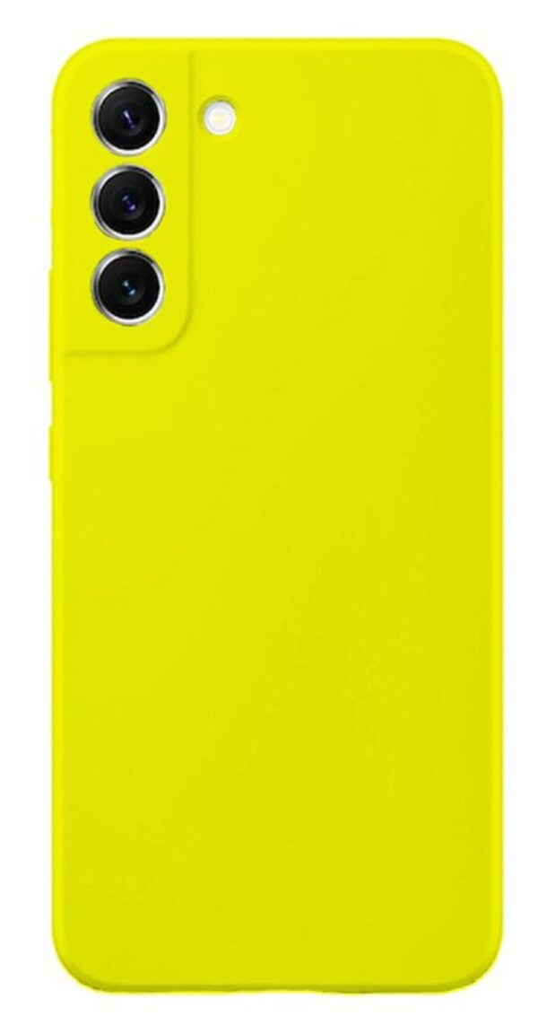Forcell Samsung Galaxy S22 Plus 5G Soft Touch Θήκη Σιλικόνης - Yellow