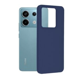 Forcell Xiaomi Redmi Note 13 Pro 5G / Poco X6 5G Soft Touch Θήκη Σιλικόνης - Navy