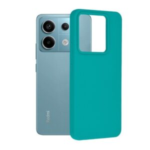Forcell Xiaomi Redmi Note 13 Pro 5G / Poco X6 5G Soft Touch Θήκη Σιλικόνης - Turquoise