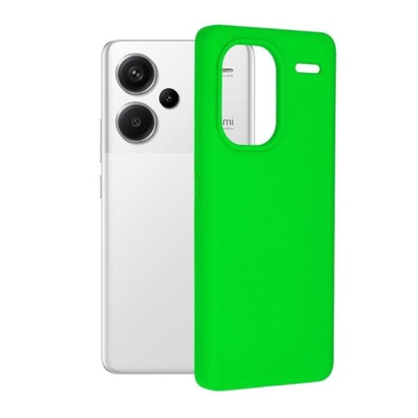 Forcell Xiaomi Redmi Note 13 Pro Plus 5G Soft Touch Θήκη Σιλικόνης - Light Green