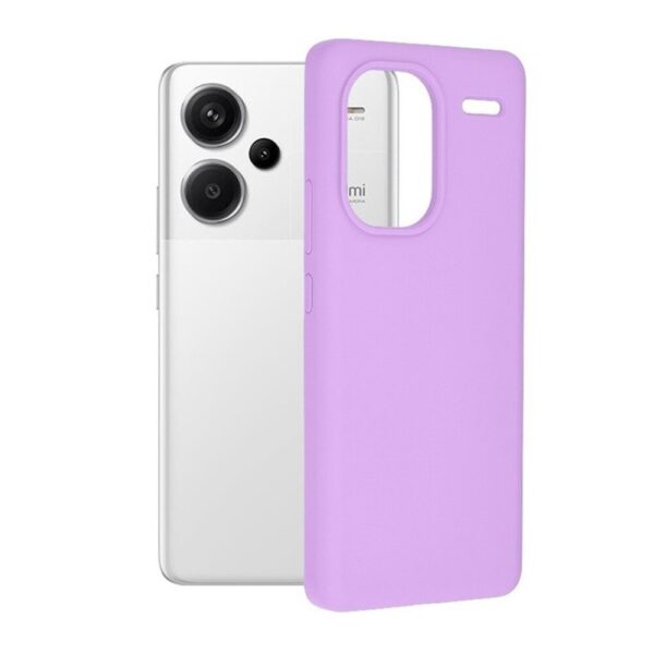 Forcell Xiaomi Redmi Note 13 Pro Plus 5G Soft Touch Θήκη Σιλικόνης - Purple