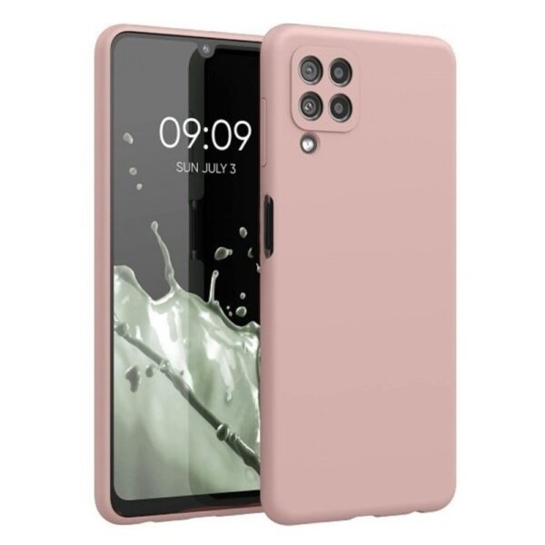 Forcell Samsung Galaxy A22 4G / M32 4G Soft Touch Θήκη Σιλικόνης - Coffee